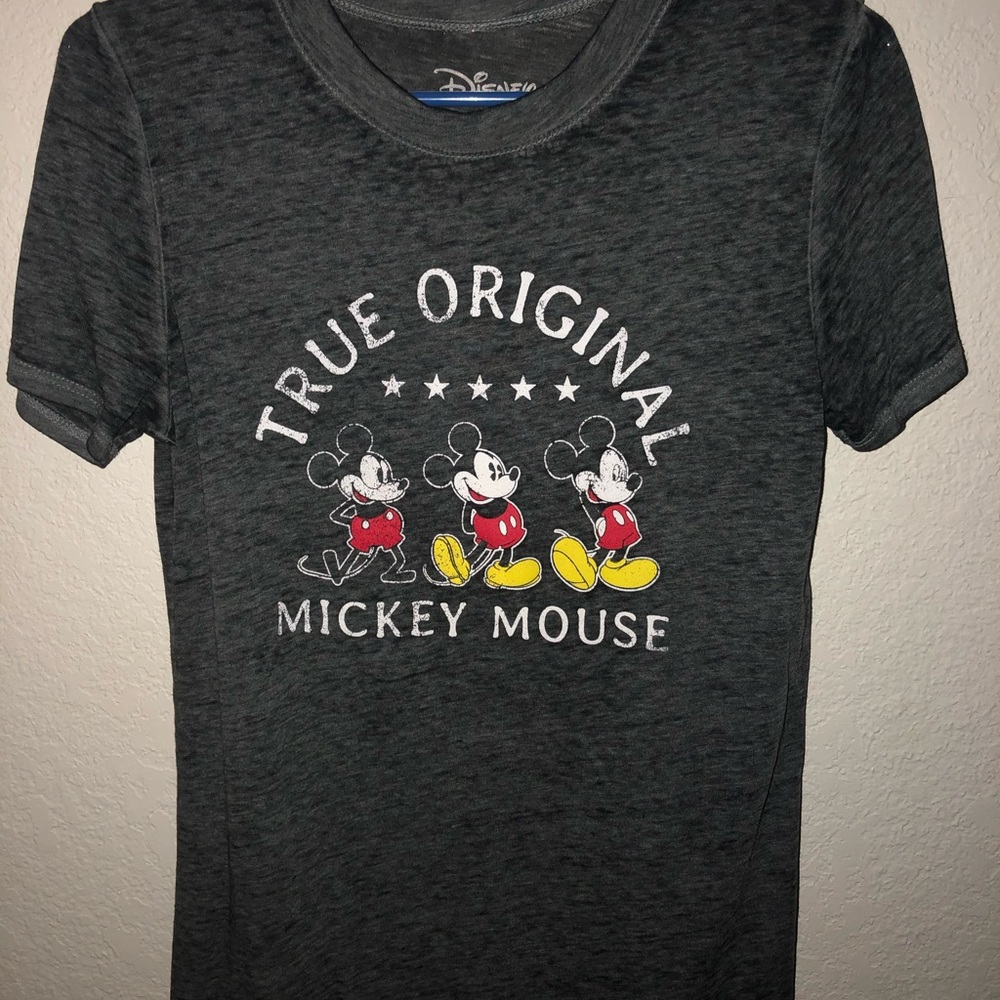 Grey Mickey Mouse Shirt